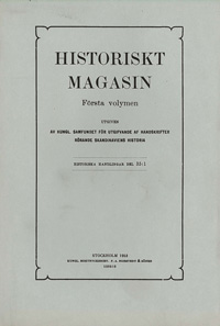 Historiskt magasin