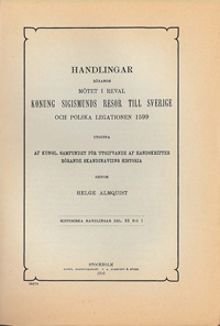 Handlingar rörande mötet i Reval del 1