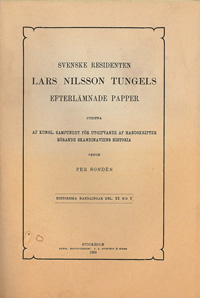 Svenske residenten Lars Nilsson Tungels efterlämnade papper del 2