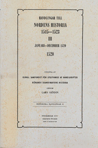 Handlingar till Nordens historia 1515-1523. 3, Januari-december 1520